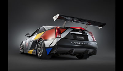 Cadillac CTS-V Coupe Racing 2011 rear 2